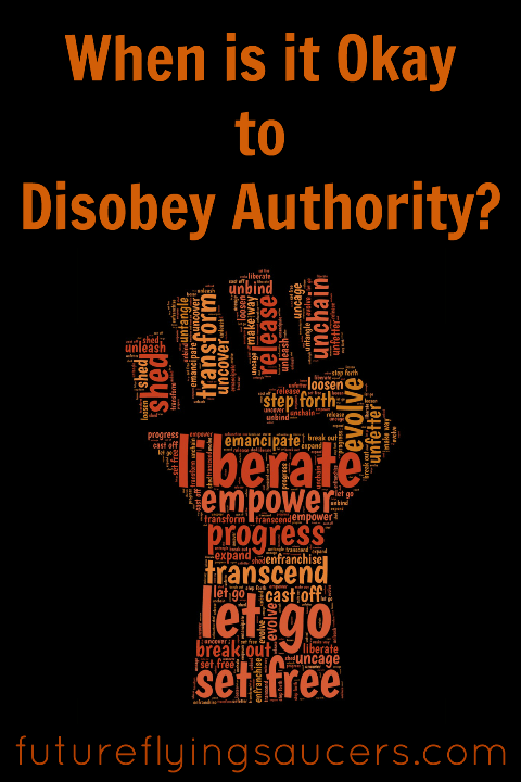 disobey authority