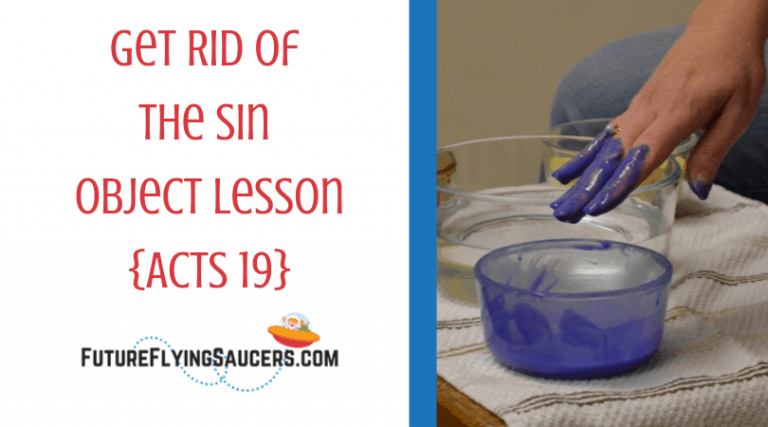 Acts 19 Bible object lesson for kids