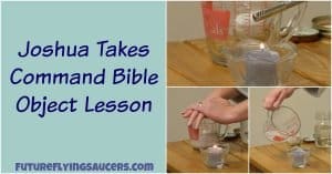 joshua takes command bible object lesson