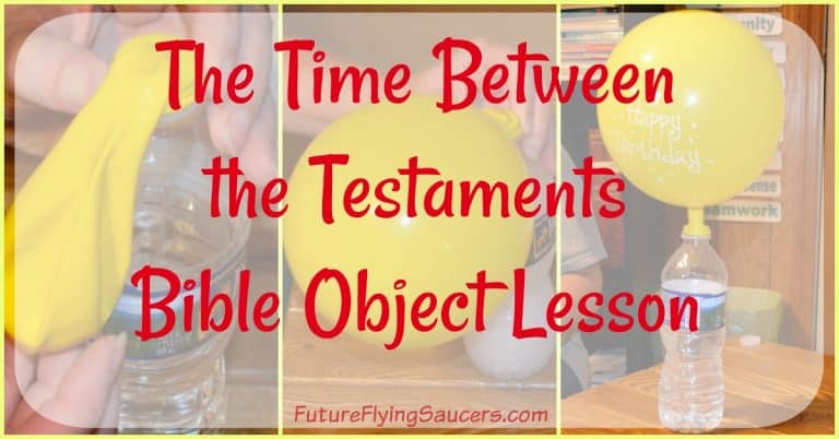Use a fun object lesson to discuss waiting and what God was doing between the testaments.