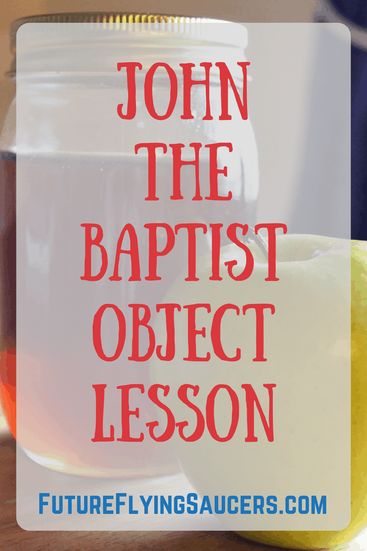 In this John the Baptist Object Lesson you will discuss repentance and what fruit the Lord wants to produce in those who choose to follow Him.