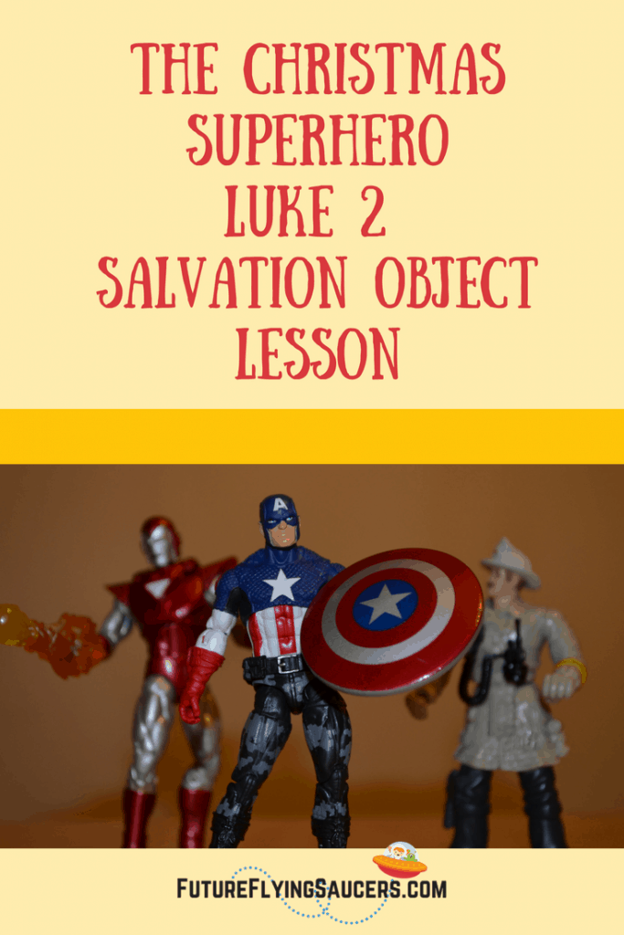Use this Christmas Superhero Object lesson to discuss different ypes of heroes and how Jesus is the One True Hero.