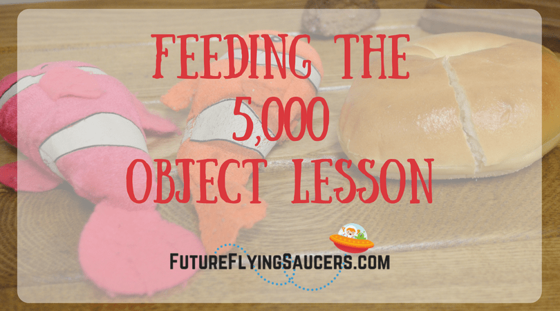 Do we ask God for things in prayer because we want to be comfortable? or because we truly want Him to be glorified? Explore this question with children as you discuss this feeding the 5,000 object lesson.