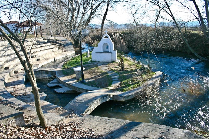 Baptismal on the river. Photo from http://www.holylandphotos.org