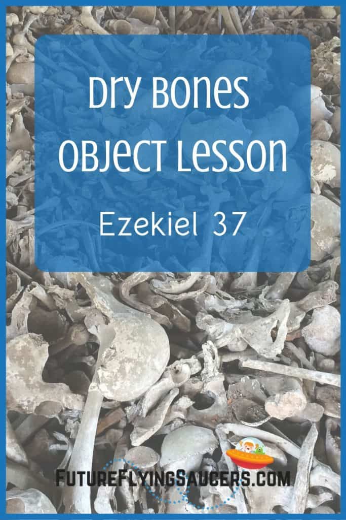 Image for title Ezekiel 37 includes a pile of dry bones