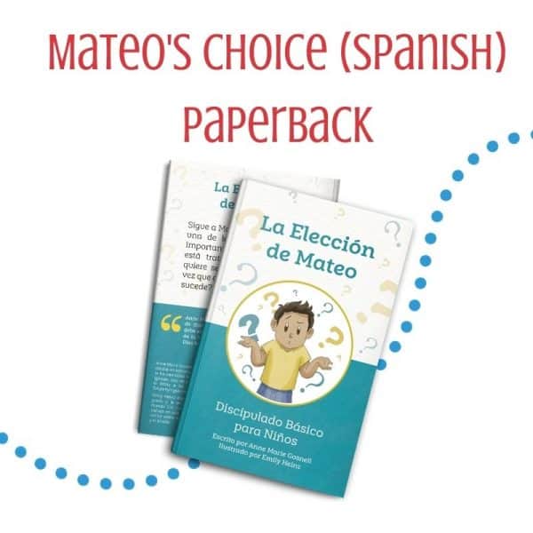 Mateo's Choice paperback (Spanish Version)