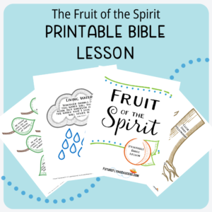 fruit of the spirit lesson image